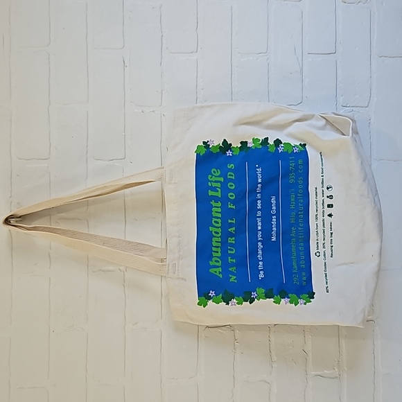 2/$10 Canvas tote - Picture 1 of 5